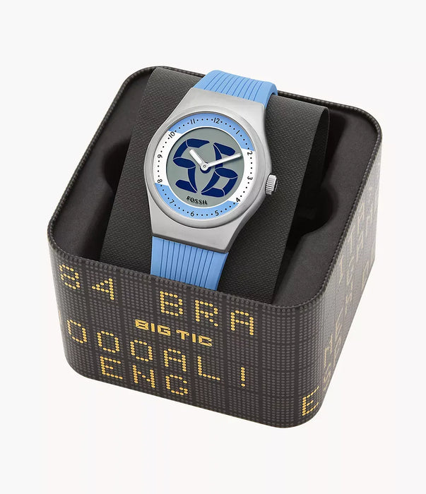 Fossil Archival Big Tic Positive Display Stainless Steel Men Watch Le1240_6