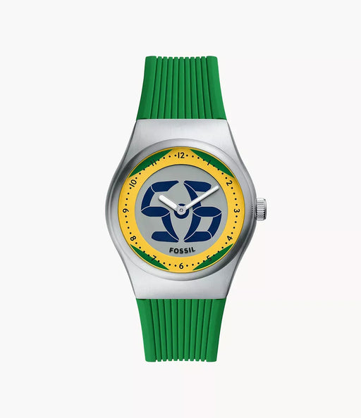 Fossil Archival Big Tic Positive Display Stainless Steel Men Watch Le1243_2