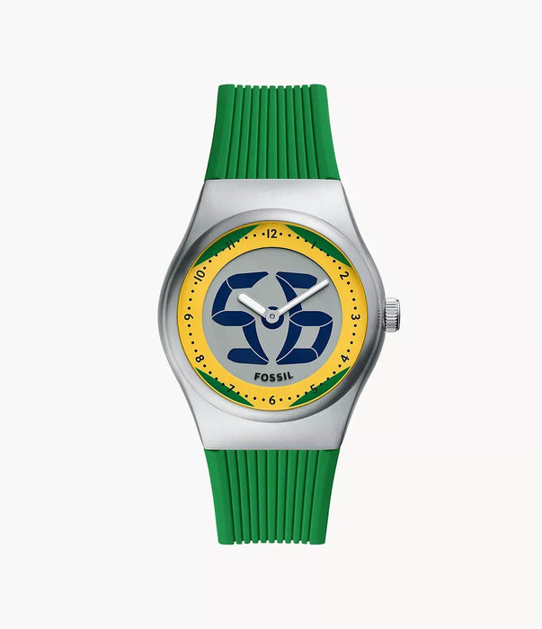 Fossil Archival Big Tic Positive Display Stainless Steel Men Watch Le1243_2
