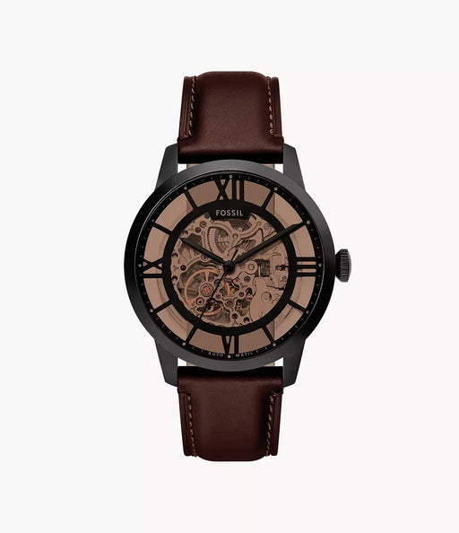 Fossil Oak Barrel Black Stainless Steel Men Watch Me3098_1