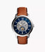 Fossil Core Blue Stainless Steel Men Watch Me3154_1