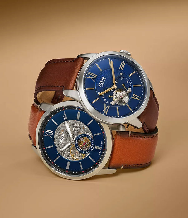 Fossil Core Blue Stainless Steel Men Watch Me3154_5
