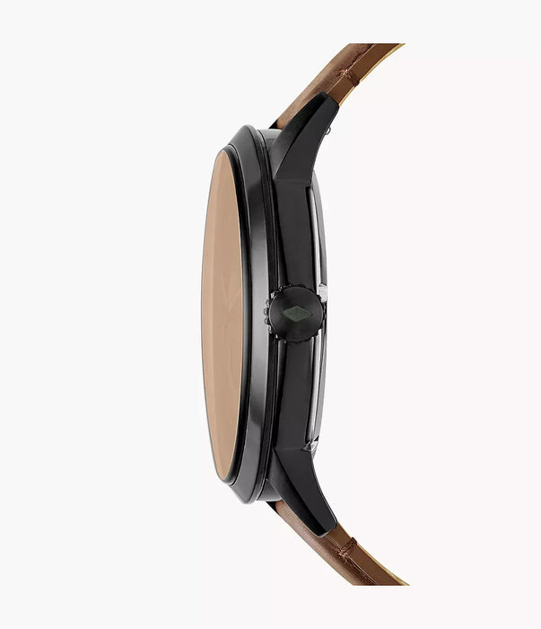 Fossil Core Black Stainless Steel Men Watch Me3155_3