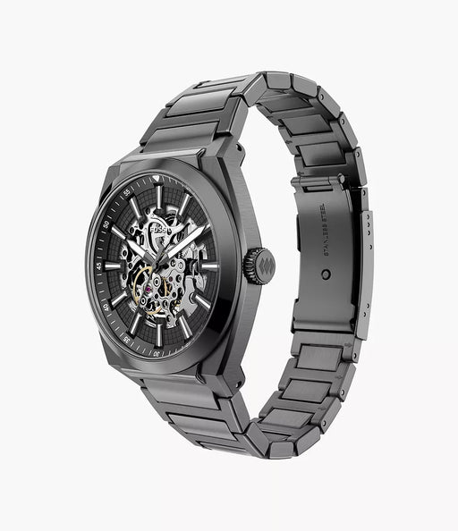 Fossil Everett Gray Stainless Steel Men Watch Me3206_2