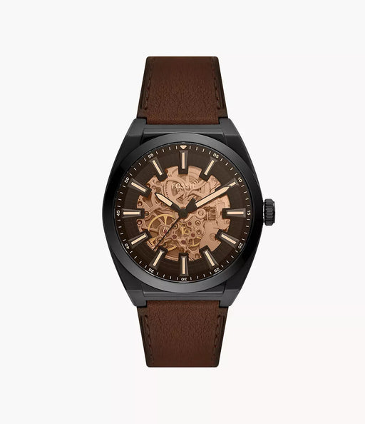 Fossil Everett Black Stainless Steel Men Watch Me3207_1