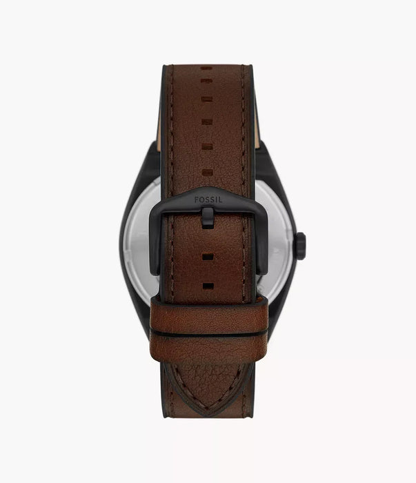 Fossil Everett Black Stainless Steel Men Watch Me3207_3