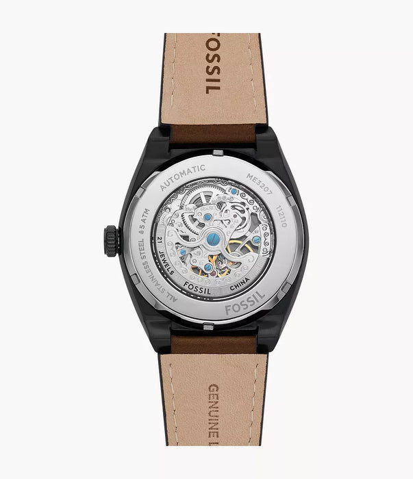 Fossil Everett Black Stainless Steel Men Watch Me3207_5