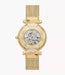 Fossil Carlie Mechanical Gold Stainless Steel Women Watch Me3250_5