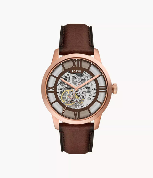 Fossil Townsman Brown Stainless Steel Men Watch Me3259_1