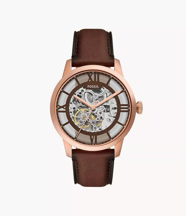 Fossil Townsman Brown Stainless Steel Men Watch Me3259_1