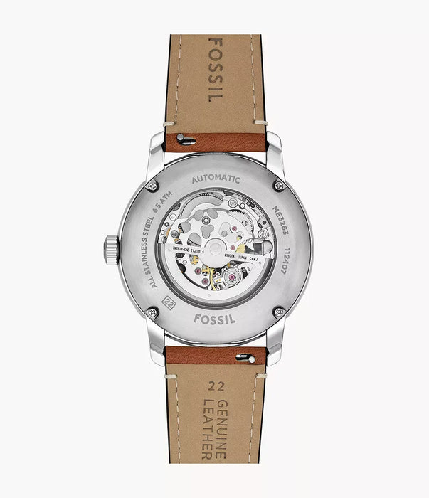 Fossil Fossil Heritage Blue Stainless Steel Men Watch Me3263_5