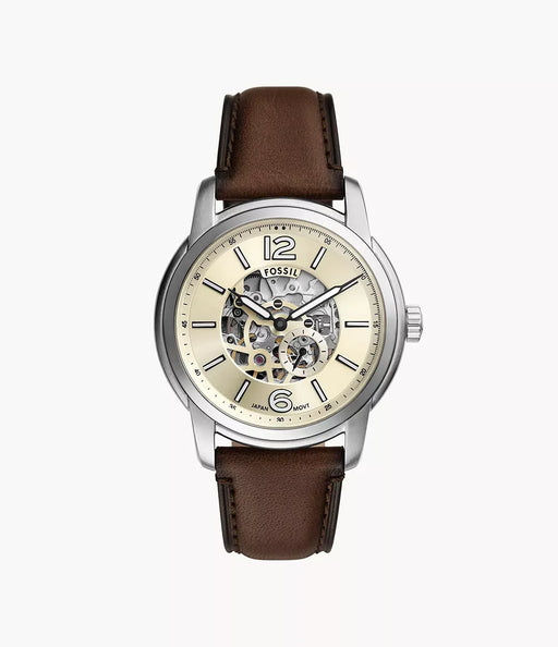Fossil Fossil Heritage Beige Gold Stainless Steel Men Watch Me3264_1