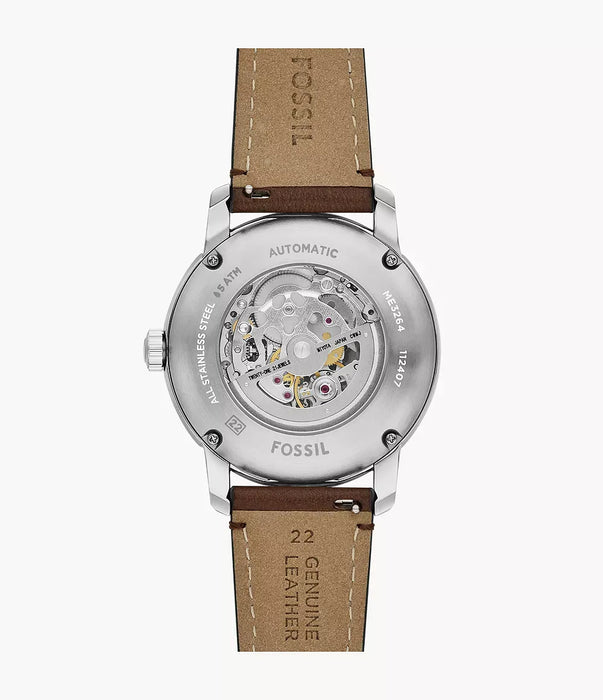 Fossil Fossil Heritage Beige Gold Stainless Steel Men Watch Me3264_5