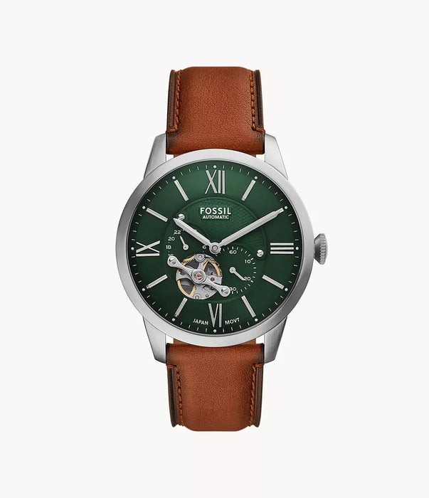 Fossil Townsman Green Stainless Steel Men Watch Me3265_1