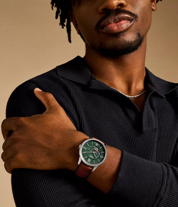 Fossil Townsman Green Stainless Steel Men Watch Me3265_2