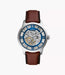 Fossil Townsman Clear Stainless Steel Men Watch Me3267_1
