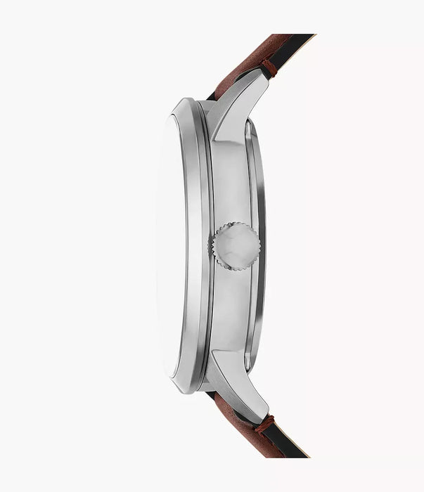 Fossil Townsman Clear Stainless Steel Men Watch Me3267_4