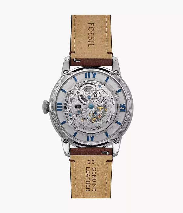 Fossil Townsman Clear Stainless Steel Men Watch Me3267_5