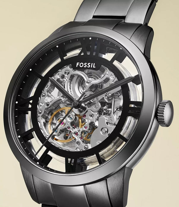 Fossil Townsman Clear Stainless Steel Men Watch Me3268_6