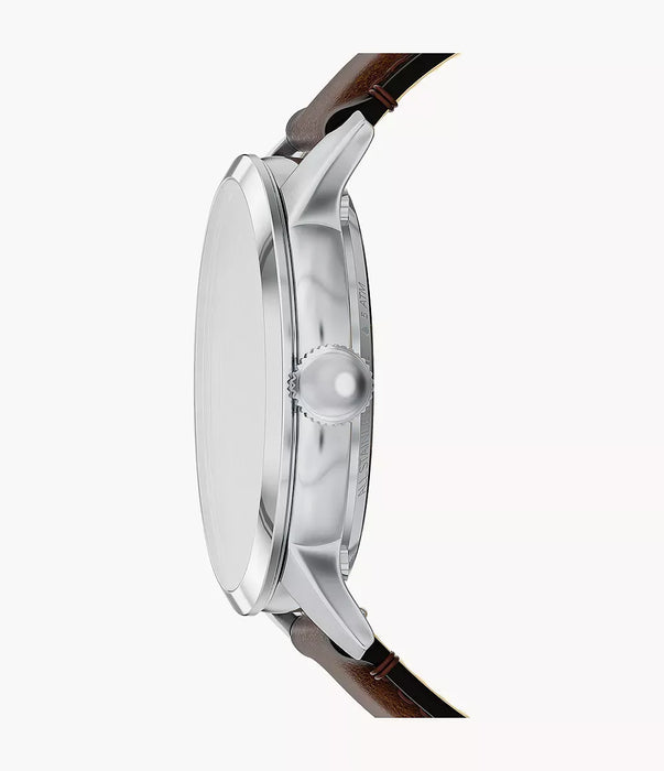 Fossil Townsman Silver Stainless Steel Men Watch Me3270_4