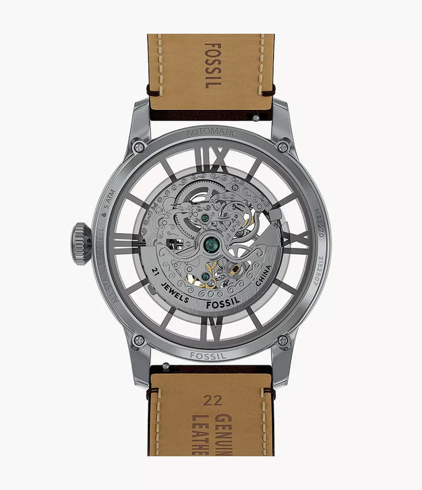 Fossil Townsman Silver Stainless Steel Men Watch Me3270_5