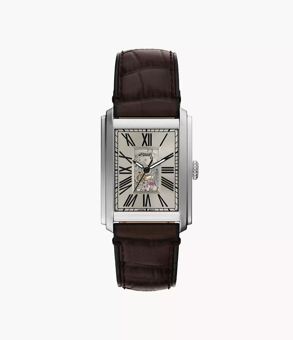 Fossil Carraway Beige Gold Stainless Steel Men Watch Me3272_1