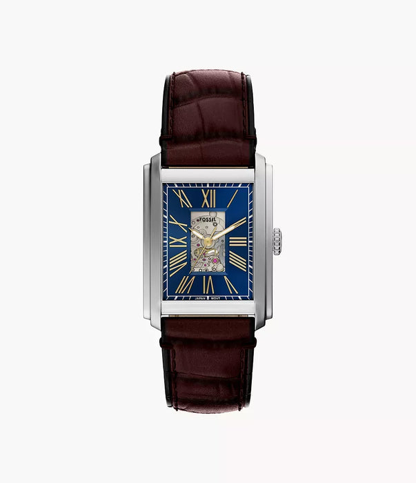 Fossil Carraway Blue Stainless Steel Men Watch Me3273_1