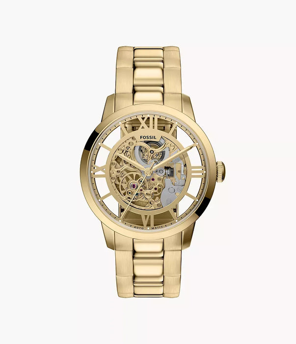 Fossil Townsman Gold Stainless Steel Men Watch Me3280_1