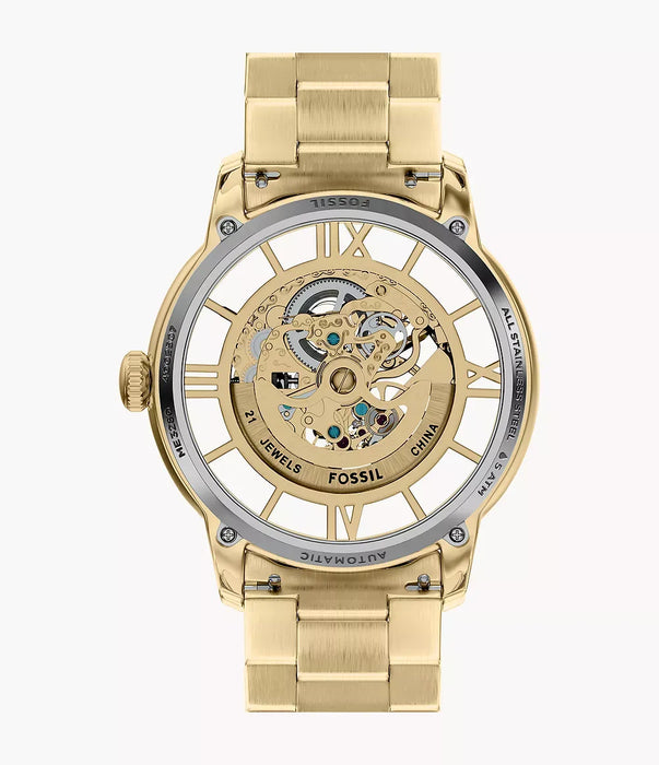 Fossil Townsman Gold Stainless Steel Men Watch Me3280_5