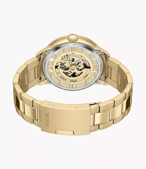 Fossil Townsman Gold Stainless Steel Men Watch Me3280_7