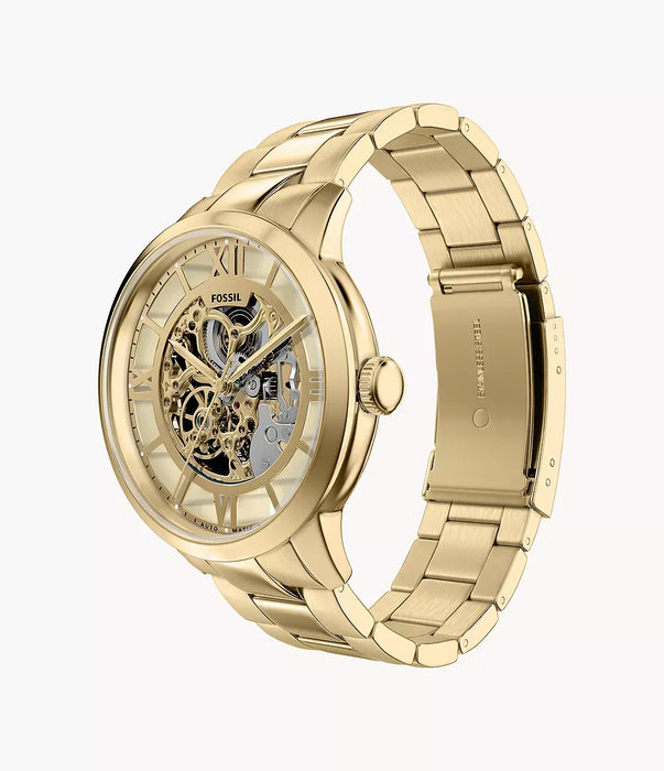 Fossil Townsman Gold Stainless Steel Men Watch Me3280_8