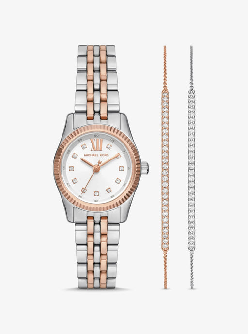 Michael Kors Lexington White Women Watch Mk4817Set_1