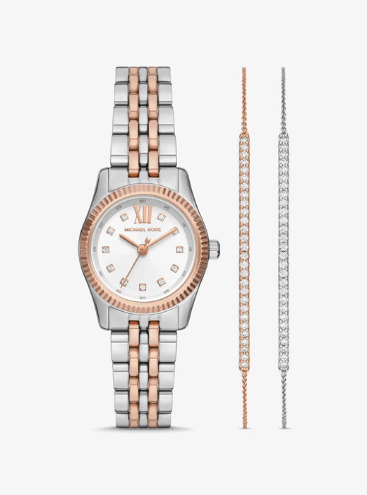Michael Kors Lexington White Women Watch Mk4817Set_1