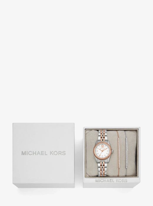Michael Kors Lexington White Women Watch Mk4817Set_4
