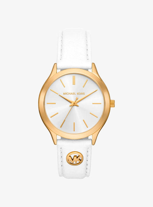 Michael Kors Slim Runway White Women Watch Mk7544_1