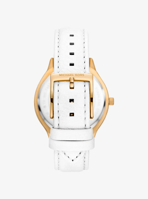 Michael Kors Slim Runway White Women Watch Mk7544_3
