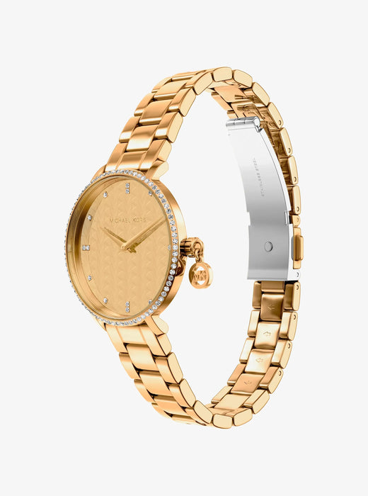 Michael Kors Pyper Gold Women Watch Mk7572_5