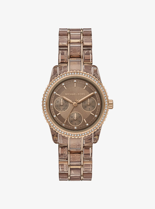 Michael Kors Bryant Beige Gold Women Watch Mk7606_1