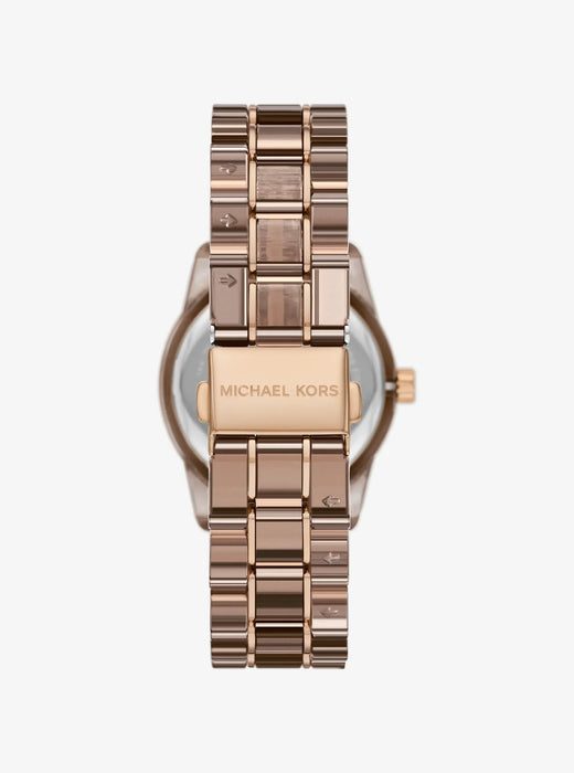 Michael Kors Bryant Beige Gold Women Watch Mk7606_3