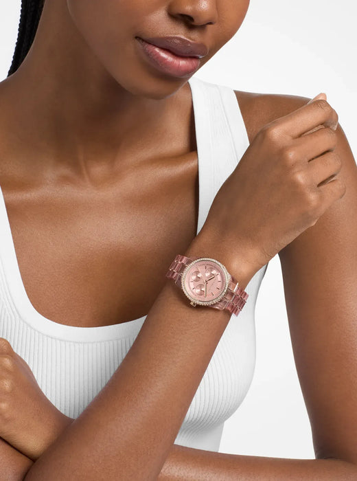 Michael Kors Bryant Pink Women Watch Mk7607_4