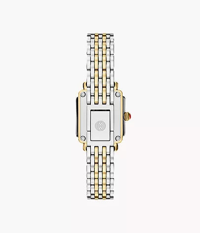 Michele Deco Madison Two-Tone 18K Gold-Plated Watch MWW06D000176