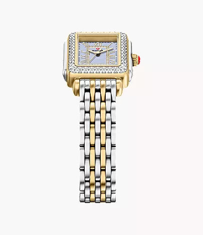Michele Deco Madison Two-Tone 18K Gold-Plated Watch MWW06D000176