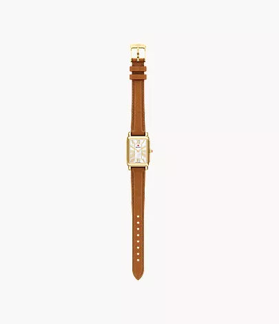 Michele Deco Park 18K Gold-Plated Watch MWW06E000150