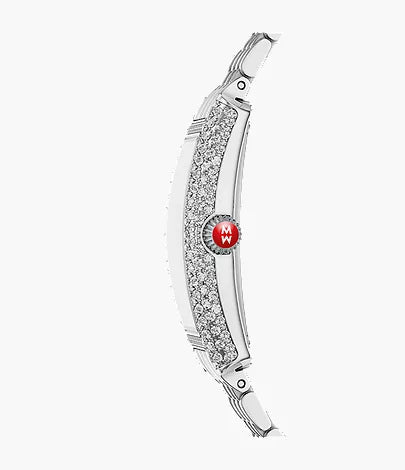 Michele Special Edition Coquette Diamond Stainless Steel Watch MWW08B000285