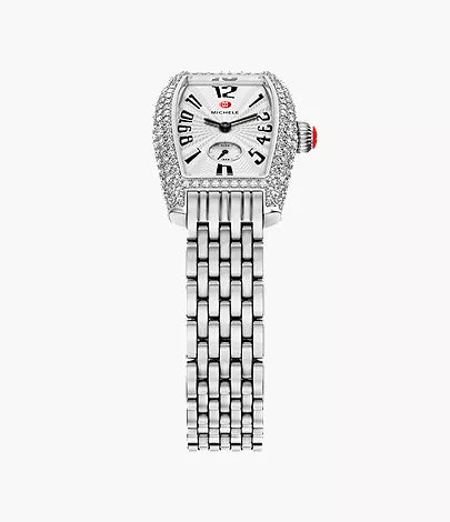Michele Special Edition Coquette Diamond Stainless Steel Watch MWW08B000285