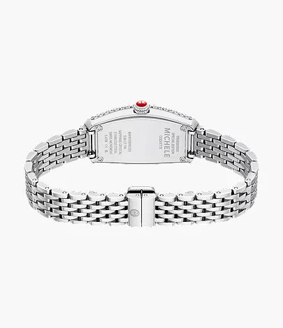 Michele Special Edition Coquette Diamond Stainless Steel Watch MWW08B000285
