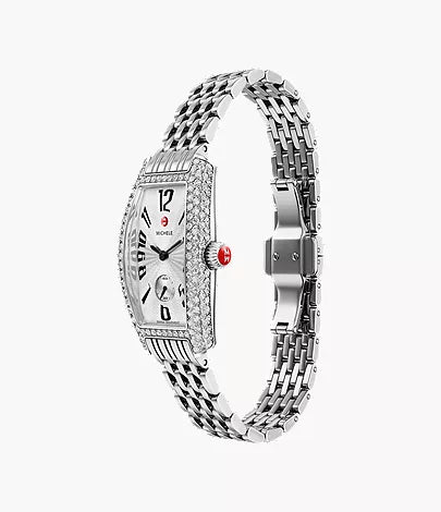 Michele Special Edition Coquette Diamond Stainless Steel Watch MWW08B000285
