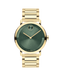 Movado BOLD Evolution 2.0 Green Museum Pale Gold Watch 3601156

