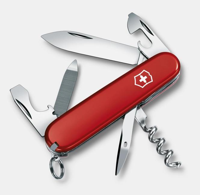 Victorinox Red Sportsman Swiss Army Knife 0.3803