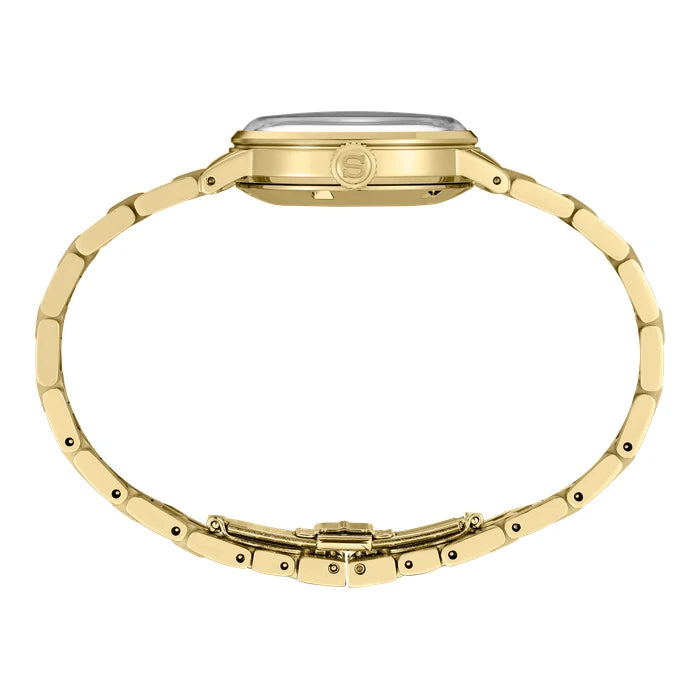 Seiko Presage Gold Stainless Steel Bracelet Ladies' Watch Sre018_2